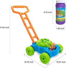 Lydaz Bubble Lawn Mower for Toddlers 1-3