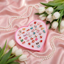 36pcs Little Girl Alloy Jewelry Rings