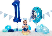 40 Inch Navy Blue 1 Balloon for First Birthday