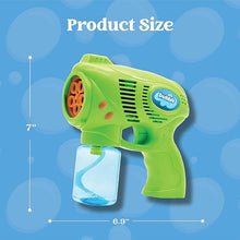 JOYIN 2 Kids Bubble Gun with 2 Bottles Refill Solution