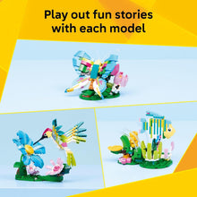 LEGO Creator 3 in1 Wild Animals: Colorful Hummingbird Building Toy for Girls, Boys, & Kids