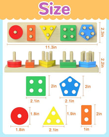 Montessori Toys for 1 2 3 Year Old Boy Girl