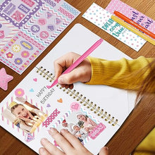 Nollh DIY Journal Kit for Girls - 26PCS Teen Tween Girl Gifts Trendy Stuff