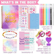 Nollh DIY Journal Kit for Girls - 26PCS Teen Tween Girl Gifts Trendy Stuff