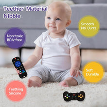 Hooku 2 Pack Silicone Teething Toys for Babies 0-6 Months