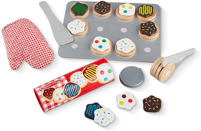 Melissa & Doug Slice and Bake Cookies Wooden Play Food Set