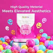 Bezente Assorted Rainbow Latex Balloons