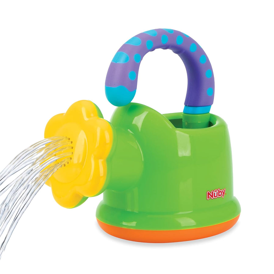 Nuby Watering Can Bath or Outdoor Toy for Toddlers and Kids