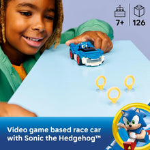 LEGO Sonic The Hedgehog Sonic: Speedster Lightning Race Car Toy for Boys & Girls