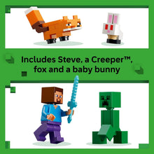 LEGO Minecraft Steve’s Taiga Adventure Building Toy for Boys & Girls