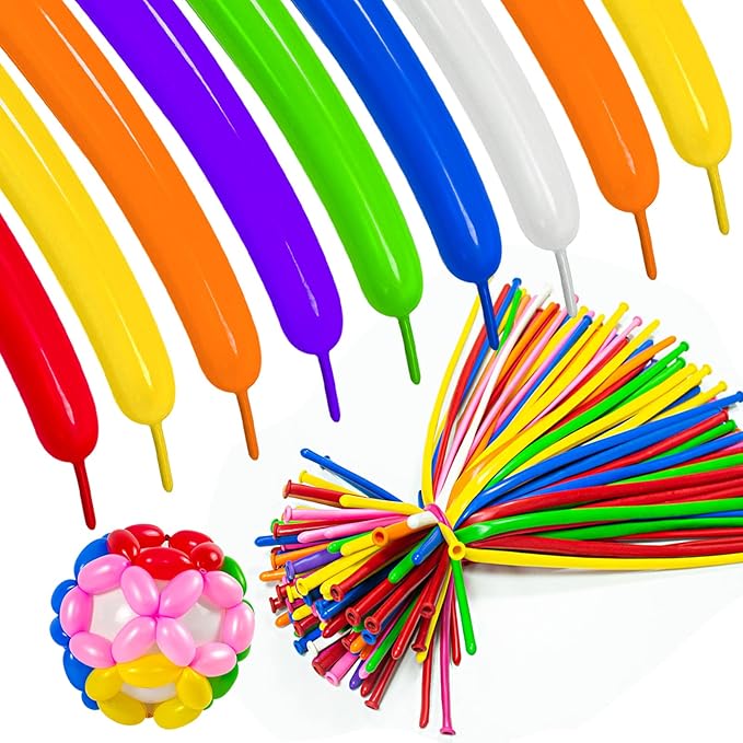 ASIYUHY 260 long balloons 100 Pack