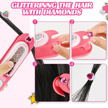 Hair Gem Stamper Kit, Bling Hair Jewels for Girls Toys