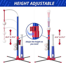 3-in-1 Baseball Set for Kids 3-5 - Tee Ball Stand