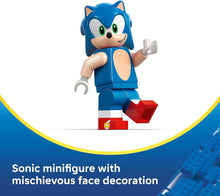 LEGO Sonic The Hedgehog Sonic: Speedster Lightning Race Car Toy for Boys & Girls