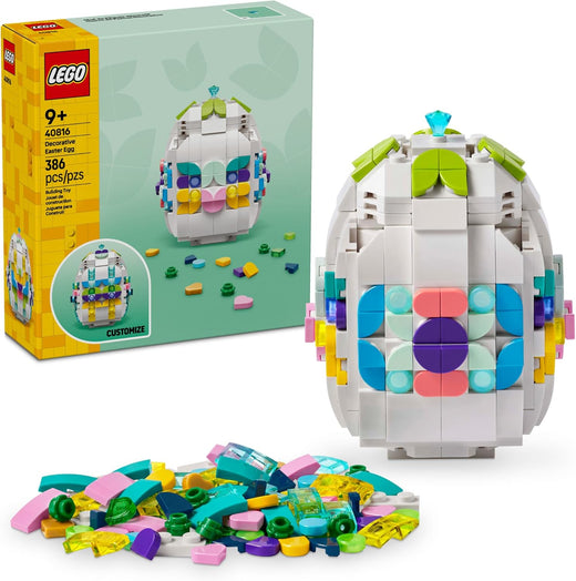 LEGO Decorative Easter Egg Building Toy for Girls & Boys