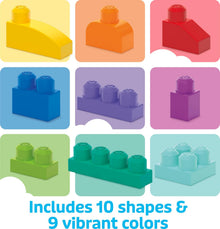 MEGA BLOKS First Builders Toddler Blocks Toys Set