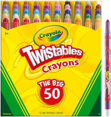 Crayola Mini Twistables Crayons for Kids (50ct)