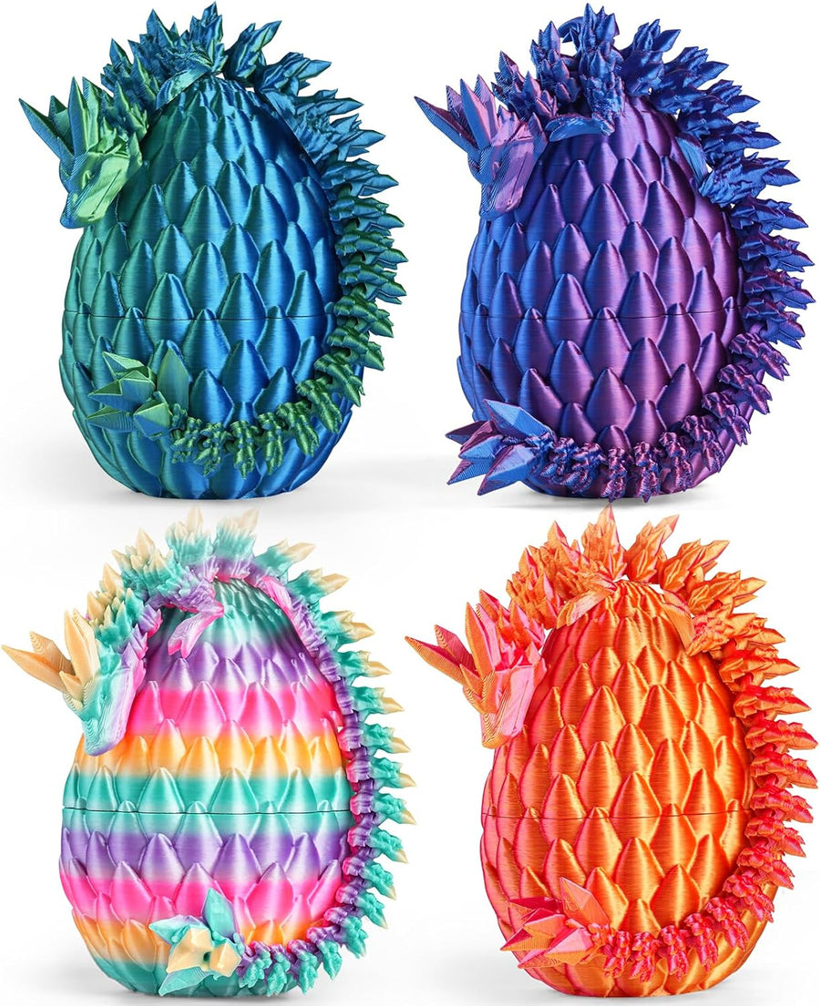 8" 3D Printed Dragon Eggs