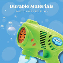 JOYIN 2 Kids Bubble Gun with 2 Bottles Refill Solution