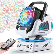 Upgraded Bubble Machine with Remote Control