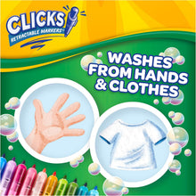 Crayola Clicks Retractable Tip Markers (10ct)