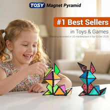 TOSY Magnet Pyramid Stone - 1 Cube Transforms into 1 Billion Shapes