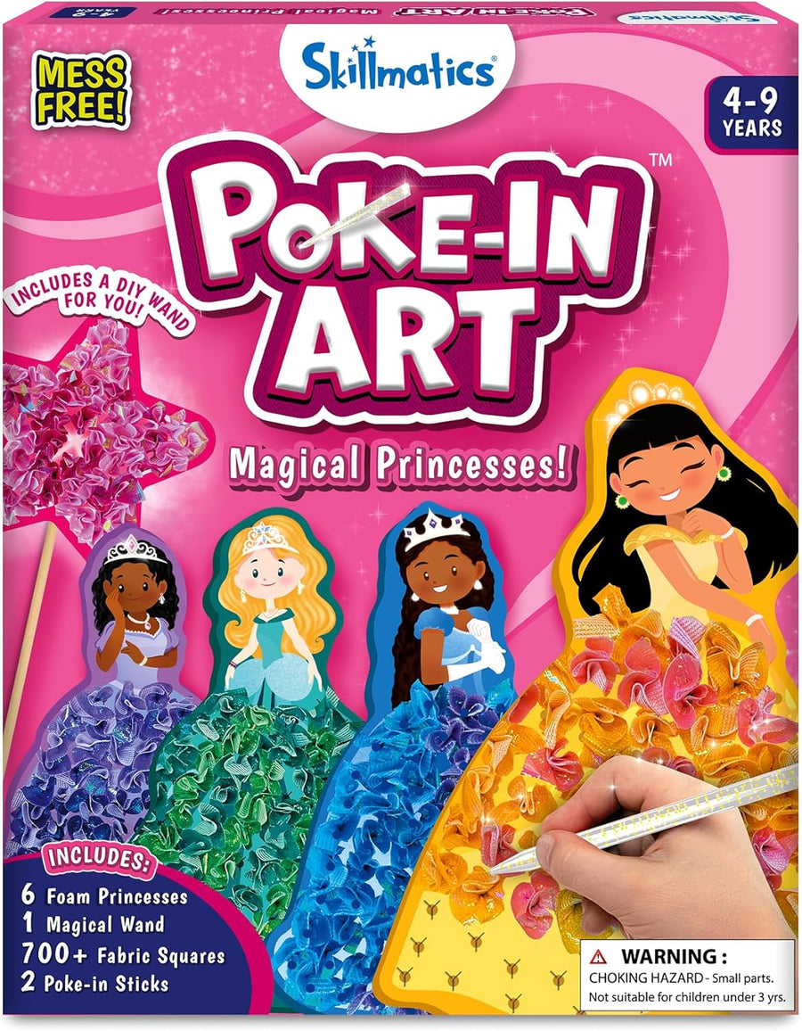 Skillmatics Poke-in Art - Magical Princesses