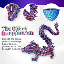 12PCS 3D Printed Dragon Eggs, Easter Basket Stuffers for Kids