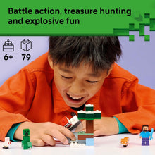 LEGO Minecraft Steve’s Taiga Adventure Building Toy for Boys & Girls