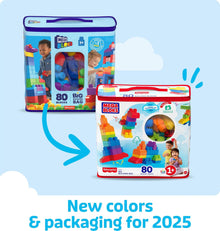 MEGA BLOKS First Builders Toddler Blocks Toys Set