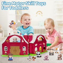 Aigybobo Farm Animals Big Barn Toys for 1 2 3 Year Old