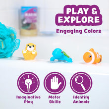 Tub Works® Marine™ Mold Free Bath Toys, 6 Pack