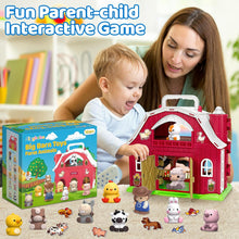 Aigybobo Farm Animals Big Barn Toys for 1 2 3 Year Old