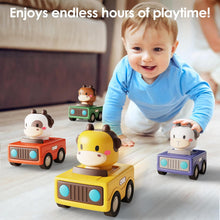 iPlay, iLearn Press to Go Car Toys for Toddlers 1-3
