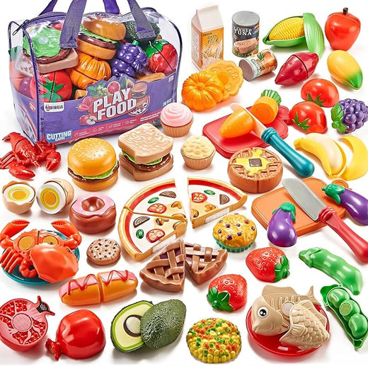 Pretend Play Food for Kids Kitchen