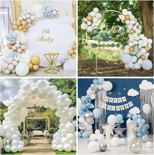 RUBFAC 129pcs White Balloons