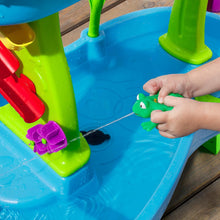 Step2 Rain Showers Splash Pond Water Table, Kids Water and Sand Activity Sensory Playset
