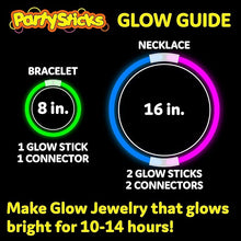 PartySticks Glow Sticks Party Supplies 100pk