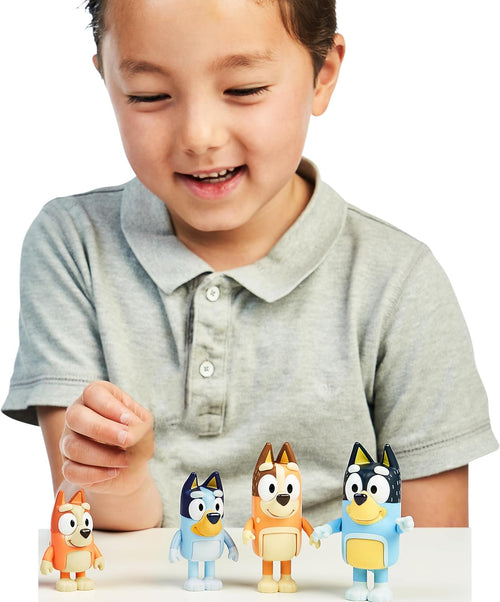 Bluey Family Figure Pack of 4