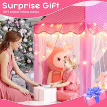 Monobeach Princess Play Tent for Girls with Star Lights, 55" x 53"