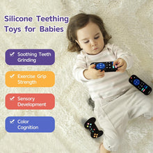 Hooku 2 Pack Silicone Teething Toys for Babies 0-6 Months
