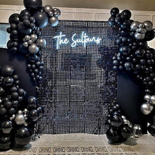 PartyWoo Black Balloons 140 pcs