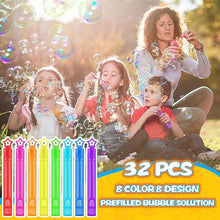 32 Pcs 8 Colors Neon Bubbles Party Favors For Kids