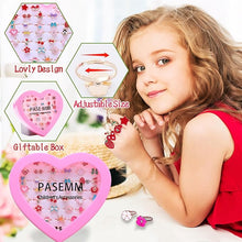 36pcs Little Girl Alloy Jewelry Rings