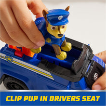 PAW Patrol, Chase’s Patrol Cruiser, Toy Car with Collectible Action Figure