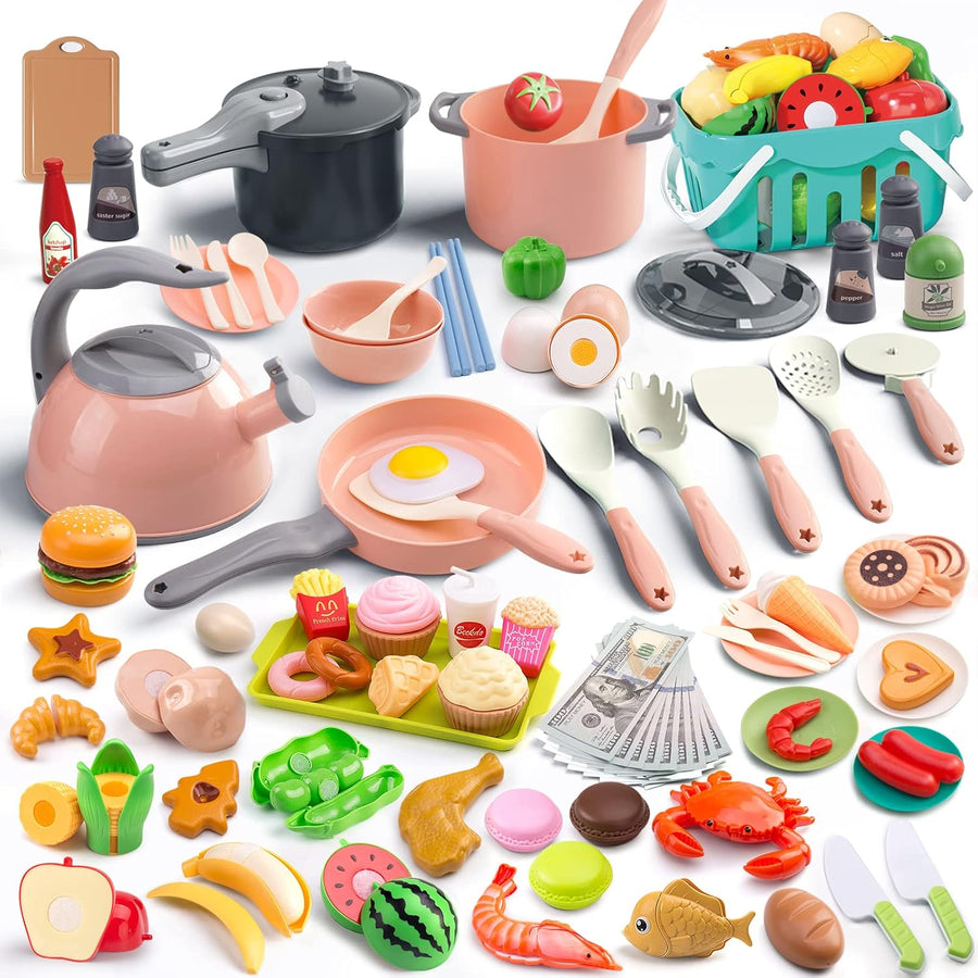 130Pcs Kitchen Playset