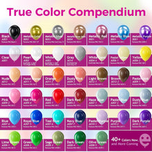 Bezente Assorted Rainbow Latex Balloons