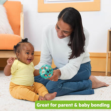 Bright Starts Oball Easy-Grasp Rattle BPA-Free Infant Toy in Teal