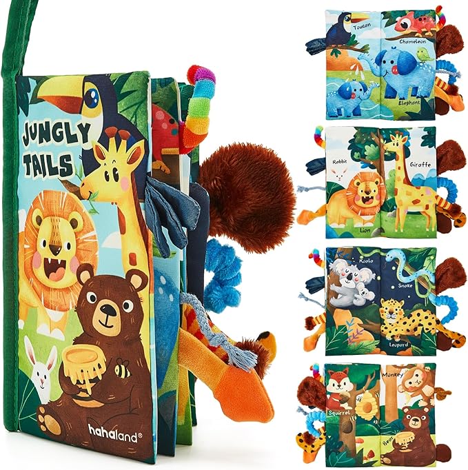 hahaland Baby Books 0-6 Months