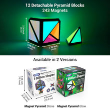 TOSY Magnet Pyramid Stone - 1 Cube Transforms into 1 Billion Shapes